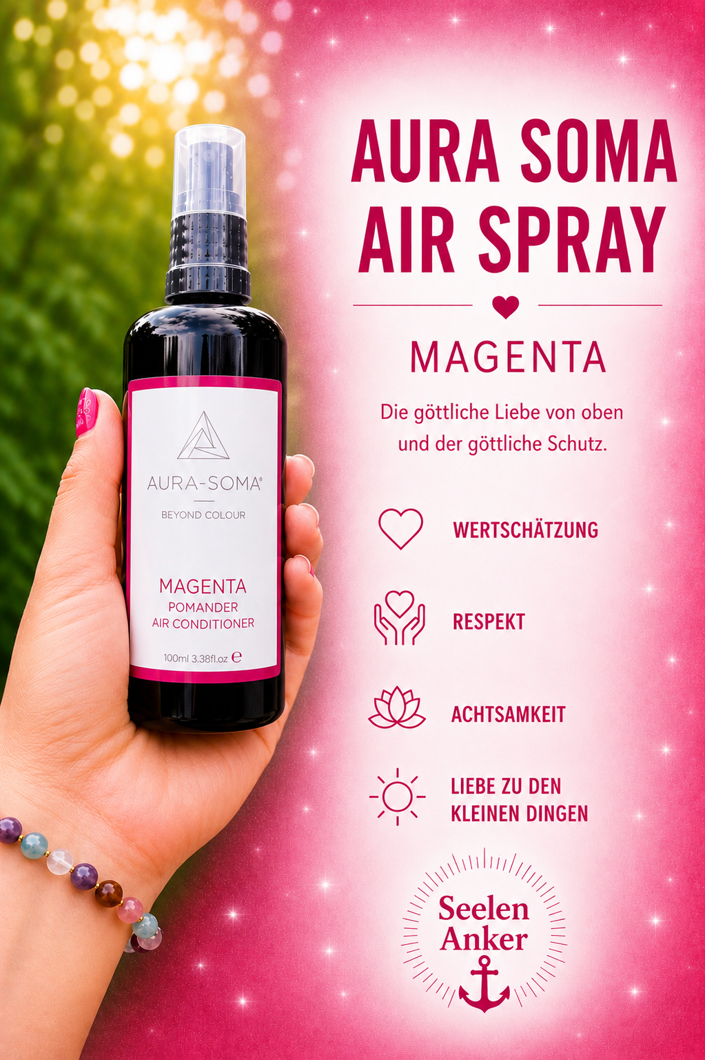 Aura Soma Air Spray magenta