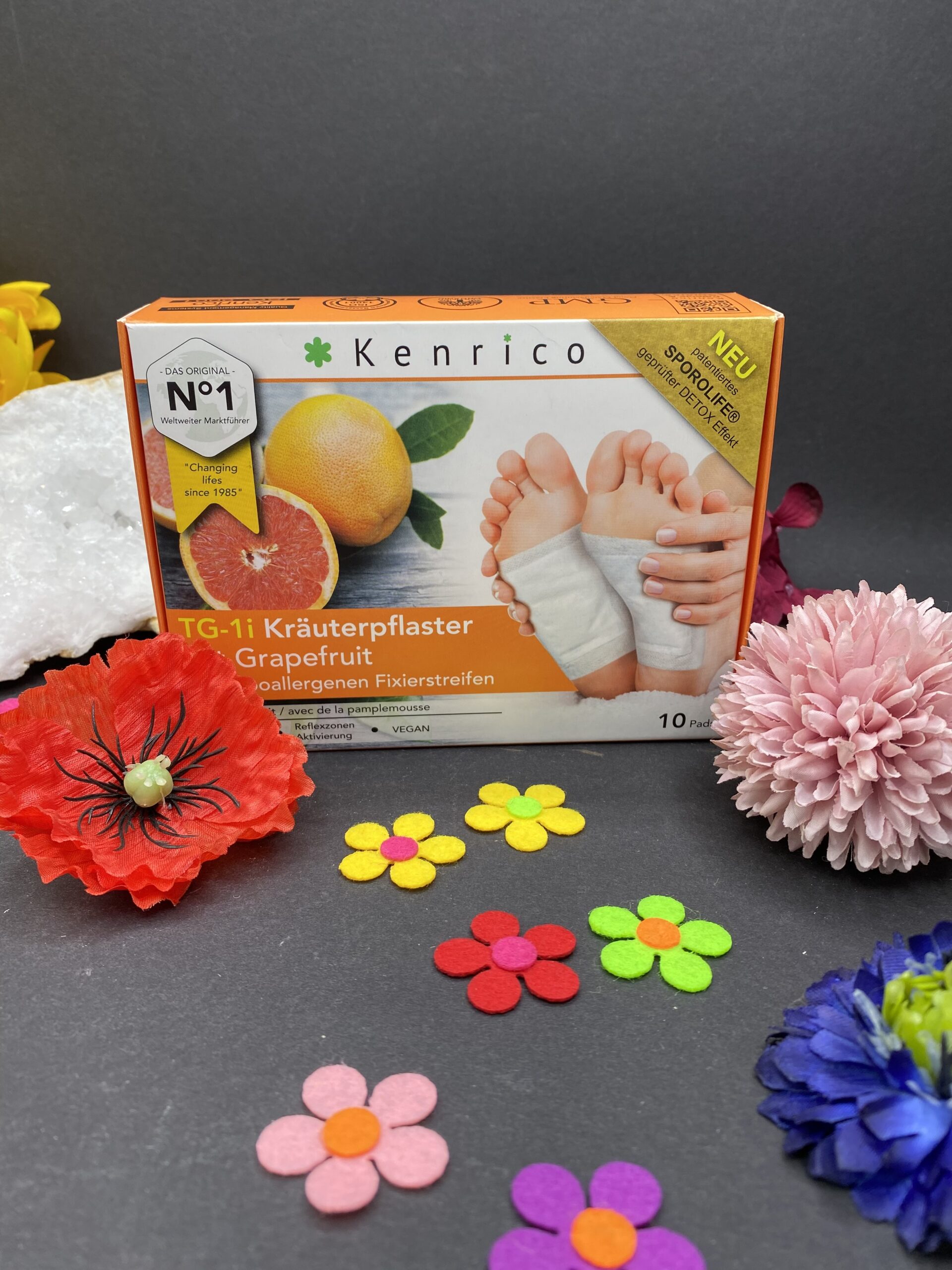 Kräuter Pflaster Grapefruit 10 Stück