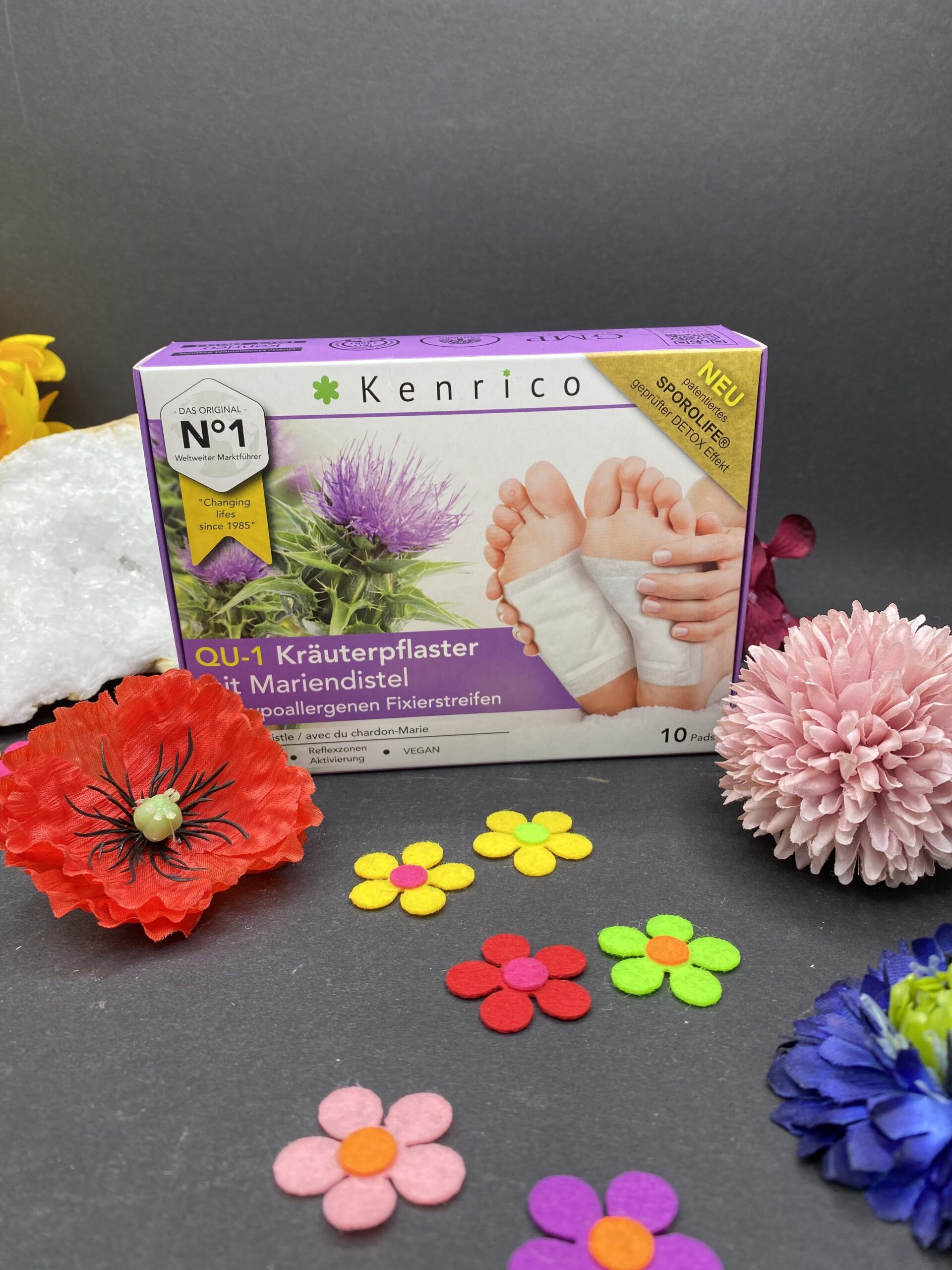 Kräuter Pflaster Mariendistel 10 Stück