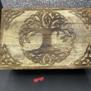 Box aus Mangoholz