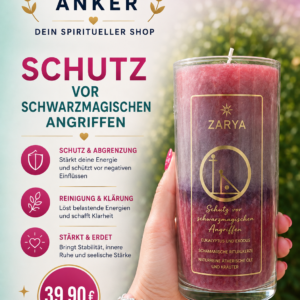 <strong>Zarya Ritualkerze - gegen Schwarzmagie </strong>