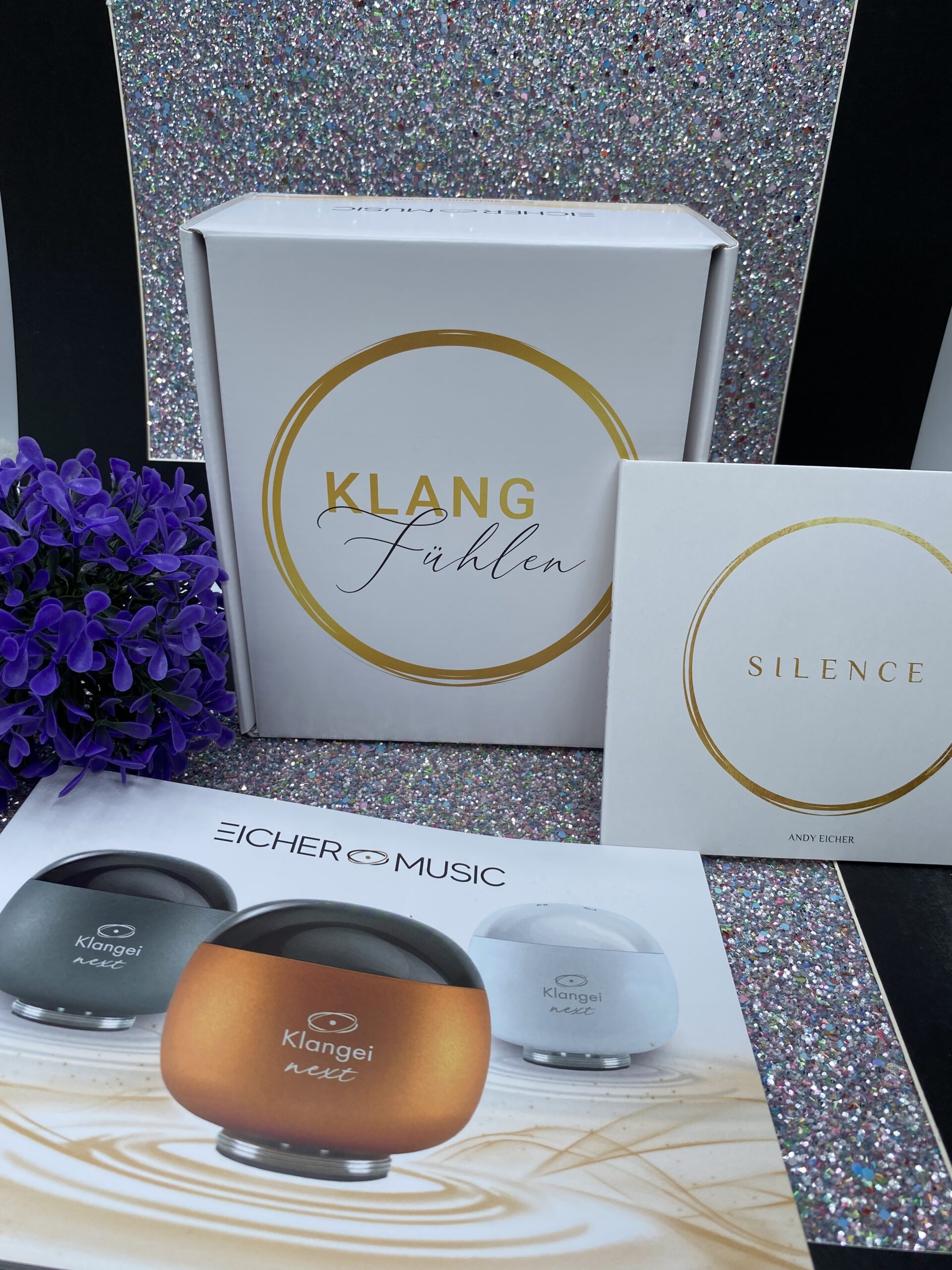 Klangei mit Speicherkarte Silence in weiß