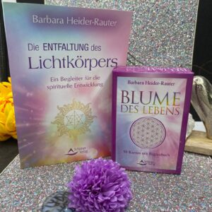die Entfaltung des Lichtkörpers + Kartenset Blume des Lebens - Barbara Heider-Rauter