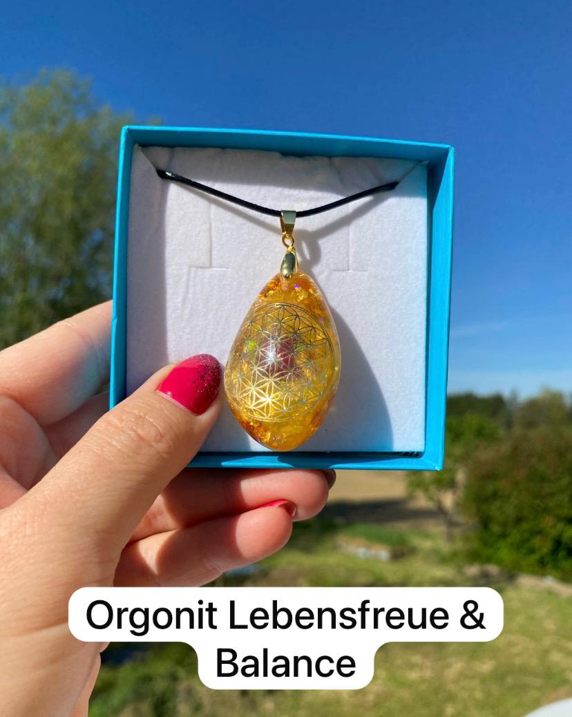 Orgonit Prana Lichtbringer - Blume des Lebens