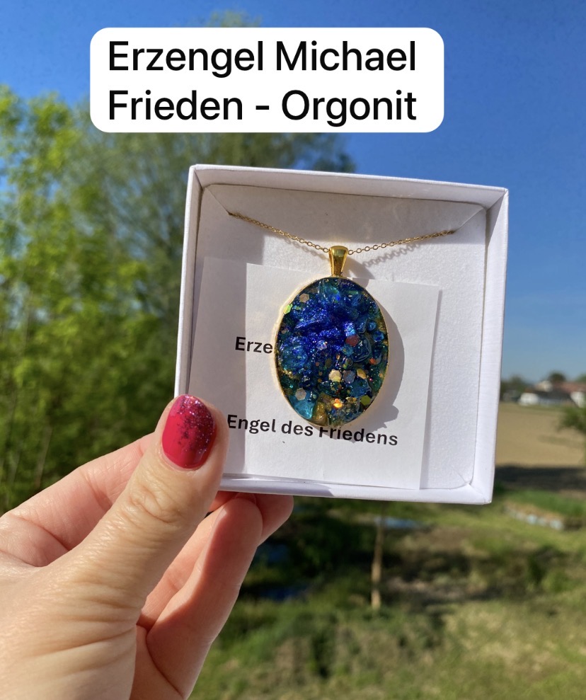 Orgonit Amulett - Erzengel Michael