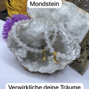 Mondstein Armband