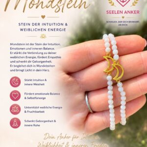Mondstein Armband
