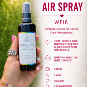 Air Spray weiß - Ich bin von allen Farben umgeben und beschützt