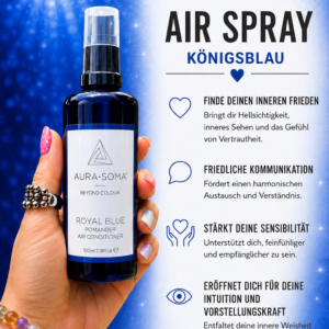 Aura Soma Air Spray königsblau