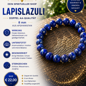 Lapislazuli Armband 8 mm