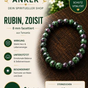Rubin Zoisit Armband